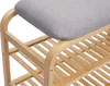 Stojak na buty HWC-F72, ławka tapicerowana stojak na buty Podgląd zdjęcia produktu 5