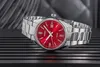 Uhr, Herren, Analog, Silber,Zifferbl Rot Produktbild-Vorschau 6