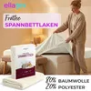 EllaTex FROTTEE TOPPER Spannbettlaken 90x200 – 100x200 Produktbild-Vorschau 2