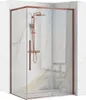 Cabina Doccia Rea Solar Brush Copper 90X120 Anteprima dell’immagine prodotto 1