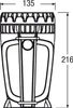 Osram CROSSER Spotlight, Grau, 135 mm, 135 mm, 216 mm Produktbild-Vorschau 2