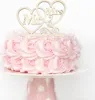 Oblique Unique Torten Kuchen Topper Aufsatz Mr & Mrs + Produktbild-Vorschau 3