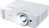 A white Acer projector with its lens emitting a bright light. Produktbild-Vorschau