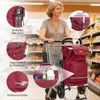 Sekey 3in1 Einkaufstrolley Klappbar Einkaufswagen mit Produktbild-Vorschau 3