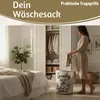 LS-LebenStil Wäschesack Wäschekorb Canvas Laundry Wash 62L Produktbild-Vorschau 6