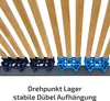 Lattenrost 90x200 cm 7,5 cm Hoch 42 Leisten 7-Zonen Produktbild-Vorschau 7