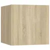 vidaXL TV-Wandschrank Sonoma-Eiche Holzwerkstoff Produktbild-Vorschau 7