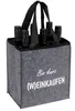 Filz-Flaschenträger für 6 Flaschen Getränketasche Produktbild-Vorschau 1