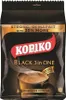 A package of Kopiko Black 3in1 instant coffee mix. Produktbild-Vorschau