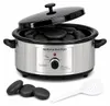 Chauffe-pierres pour massage 6 l acier inoxydable 750 W Voir les images du produit 2