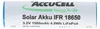3,2 Volt Solar Akku Lithium 18650 IFR LiFePo4 Akku Flat Top Produktbild-Vorschau 2