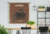 MuchoWow® Wandteppich Wandbehang Mancave - Motorrad - Anzug Produktbild-Vorschau 3