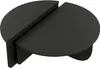 Dmora Tavolino da Salotto Azim 90x90x35h cm Nero, Anteprima dell’immagine prodotto 1