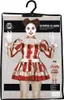 A packaged clown costume with a model wearing it. Produktbild-Vorschau