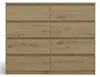 Cassettiera larga a cassetti TAAVI - rovere artisan Anteprima dell’immagine prodotto 12