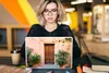 MuchoWow® Laptop Aufkleber Sticker Cover Tür - Holz - Produktbild-Vorschau 5