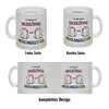 Einhorn Glas Tasse mit Spruch: Ich bin nicht dickköpfig nur Produktbild-Vorschau 4