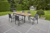 LC Garden »Unicamo« Ausziehtisch anthrazit/Teak 180/240cm Produktbild-Vorschau 2
