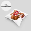 Trendation - Süßer Roter Panda Deko-Kissen mit Füllung Produktbild-Vorschau 3