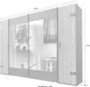 Dreh-/Schwebetürenschrank Stockholm Kleiderschrank mit Produktbild-Vorschau 3