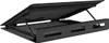A black laptop stand is shown from a side angle, with the top part elevated. Anteprima dell’immagine prodotto