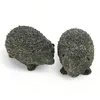 Statue Igel Grau - 2 Stück - Stein - 20 x 10x 10 cm Produktbild-Vorschau 4