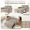 Nowoczesna rozkładana sofa 3 w 1 z dwoma miejscami Podgląd zdjęcia produktu 4