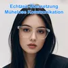 Bluetooth Smart Brille, leichte AI Übersetzungsbrille mit Produktbild-Vorschau 6