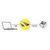 VALUE Konverter-Kabel USB-seriell, türkis, 1,8 m Produktbild-Vorschau 2