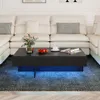 Tavolino COSTWAY con illuminazione a LED, tavolino da Anteprima dell’immagine prodotto 9