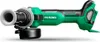 A cordless angle grinder is shown against a white background. Produktbild-Vorschau