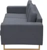 VidaXL 243187, Szary, 3 siedz., Poliester, 2000 mm, 820 mm, Podgląd zdjęcia produktu 2