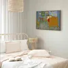 Italienischer Leinwand Leinwandbild - La Chambre de Van Gog Produktbild-Vorschau 5