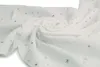 Mousseline avec étoiles argentées, double gaze, blanc, 50 x Voir les images du produit 4