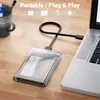 deleyCON USB-C Festplattengehäuse 2,5 Zoll - USB 3.1 Gen 1 Produktbild-Vorschau 3