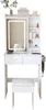 Kleine make-up tafel met LED-verlichting, Productafbeelding-voorbeeld 14