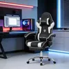 Gaming Stuhl mit Fußstütze, 135° verstellbarer Rückenlehne, Produktbild-Vorschau 9