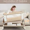 Lit bébé réglable à 6 niveaux Lit d'appoint Poussette avec Voir les images du produit 2