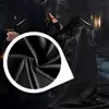 Čierna plášte na Halloween, 150 cm, s kapucňou, motív: Náhľad obrázku produktu 8