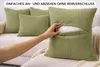Amilian Dekokissen 4er Set mit Füllung, Cord-Optik, 40x40 & Produktbild-Vorschau 5