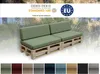 Palettenkissen, Palletenpolster, Gartenkissen, PFBG (2X Set Produktbild-Vorschau 2