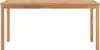 vidaXL Garten-Esstisch 160x80x77 cm Massivholz Teak Produktbild-Vorschau 1