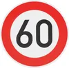 ORIGINAL Verkehrzeichen 60 KM/H Schild Nr. 274-60 RA1 Produktbild-Vorschau 1