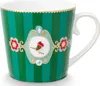 PIP STUDIO Love Birds Medallion Stripes Emerald-Green Produktbild-Vorschau 3