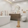 Stojak na papier z zintegrowaną szczotką do wc toalety Podgląd zdjęcia produktu 6