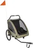 Remorque vélo 2en1 - pour 2 enfants - vert Voir les images du produit 7
