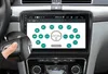 Radio samochodowe AWESAFE 10" 2din Skoda Superb 2 2008-2015 Podgląd zdjęcia produktu 6