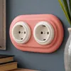 Cadre rétro en porcelaine double I PR1 rose clair Voir les images du produit 3