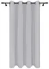 Vorhänge aus Velours mit Ösen 140x240 cm 2 Stücke Grau Produktbild-Vorschau 4