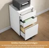 WOLTU Mobiler Aktenschrank, Büroschrank, Rollcontainer mit Produktbild-Vorschau 8